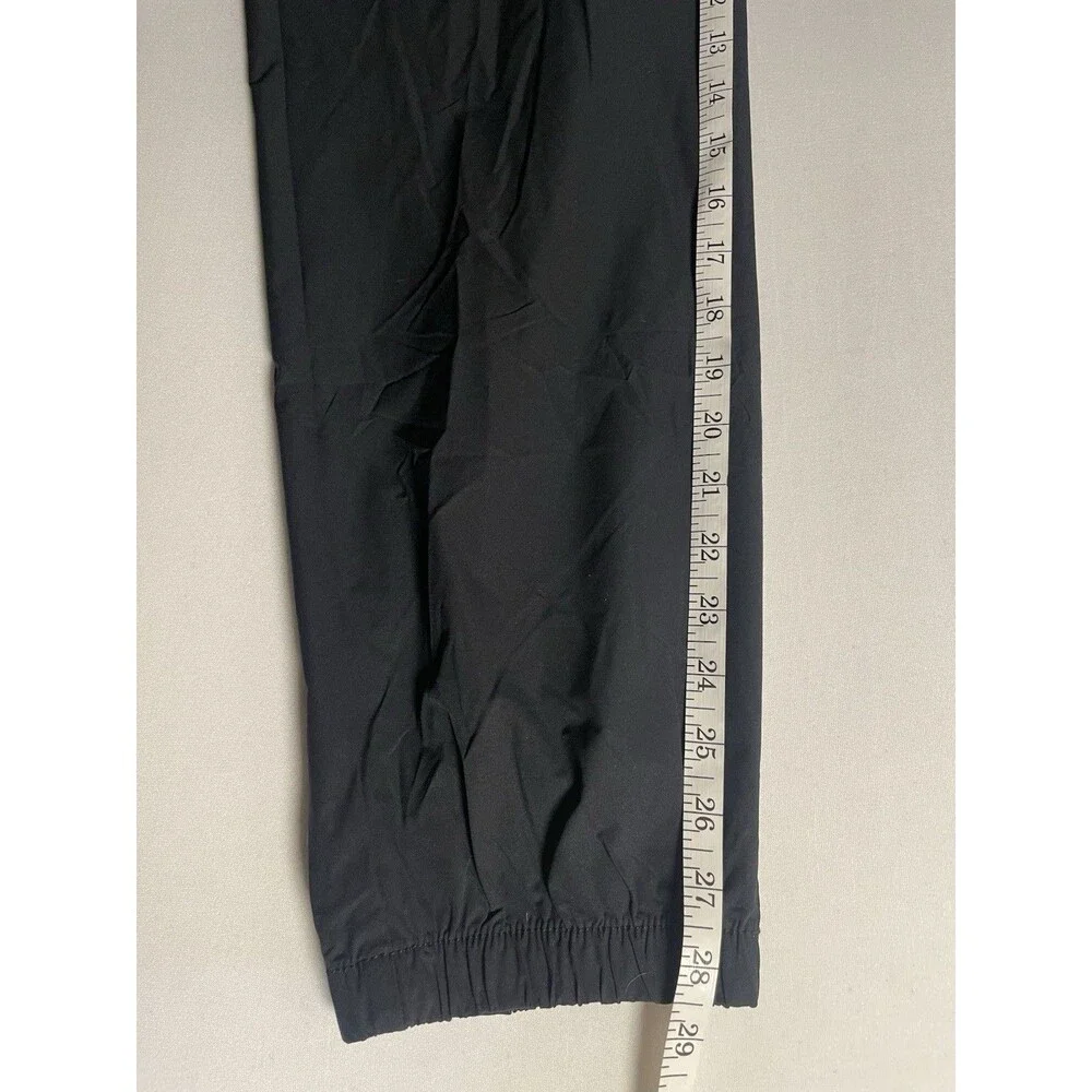 Banana Republic Pants Men’s Black Nylon Athletic Joggers Elastic Waist Size XL